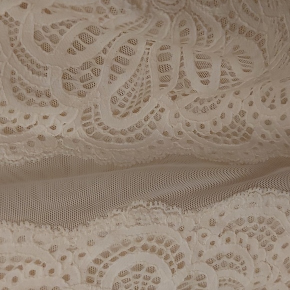 Victorias Secret Lace Teddy/ Bodysuit/ Sz S/ White/ Floral/ Sheer/ Sexy/ NWOT - Picture 3 of 6